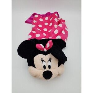 Disney Minnie Mouse Dog Costume Dan Dee Pink Polka Dot Pet Outfit Small/Medium